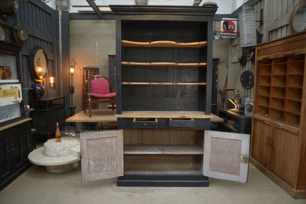 2-Body Sideboard in Fir, Late 19th Century-NEN-2041872