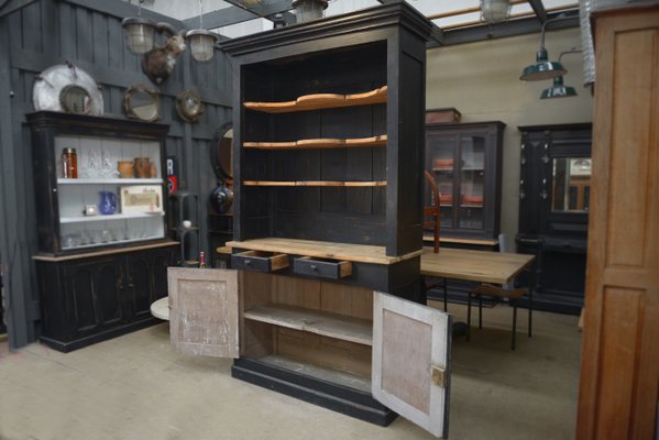 2-Body Sideboard in Fir, Late 19th Century-NEN-2041872