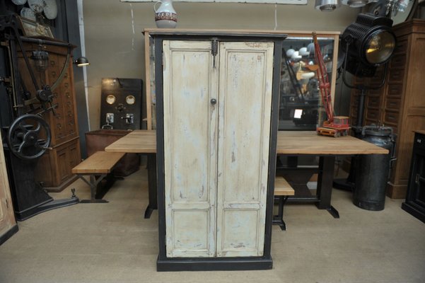 2-Door Fir Cabinet, 1930s-NEN-2041878