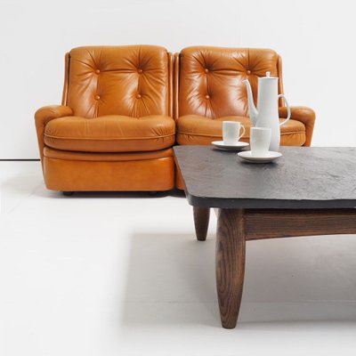 2-Seat Sofa in Leather by Michel Cadestin for Airborne-SV-971692