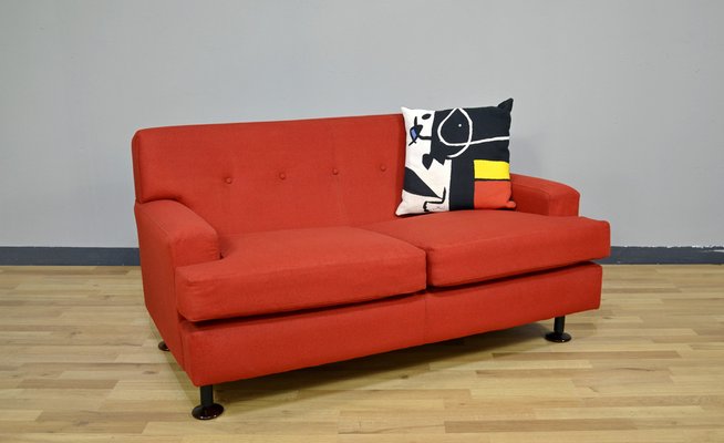 2 Seater Square Sofa by Marco Zanuso for Arflex, Italy, 1960s-QZZ-1309759