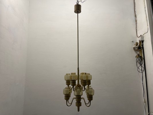 2 Tier Chandelier attributed to Hans Agne Jakobsson, 1960s-JJC-2029033