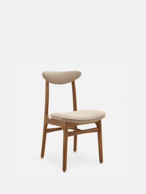 200-190 Chair in Beige Fabric and Dark Wood, 2023-JOG-1761622