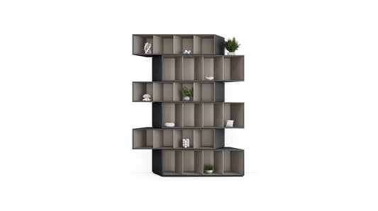 TRINTA BOOKCASE 1 ELEMENT - WITHOUT LIGHTING by Roche Bobois