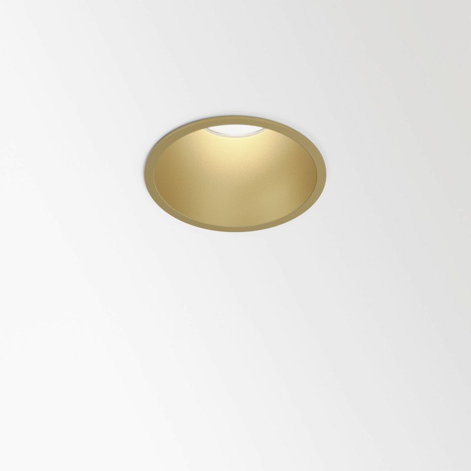 Deep Ringo Led Ip - Recessed Led Round Spotlight by Delta Light #Gold Colored