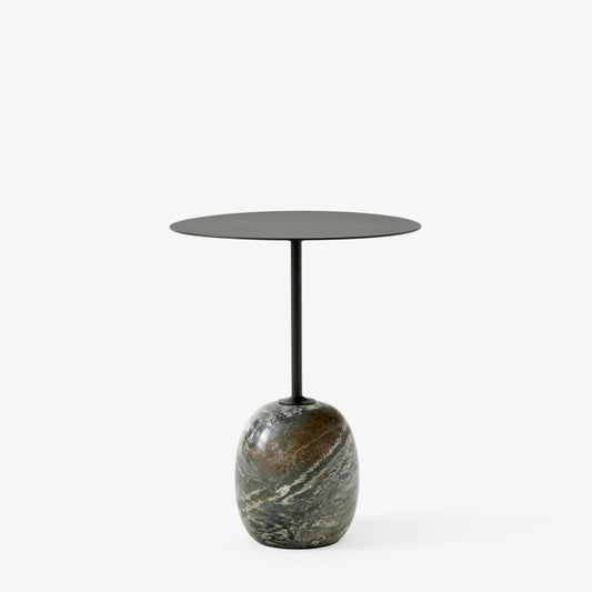 Lato Side Table Ln8 by &Tradition #Deep Green & Verde Alpi Marble