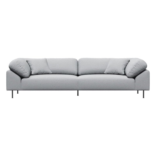 Collar 3-seater sofa by Woud #Cyber 1101 light grey #