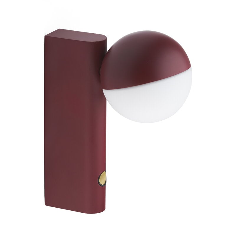 Balancer mini wall/table lamp by Northern #cherry red #