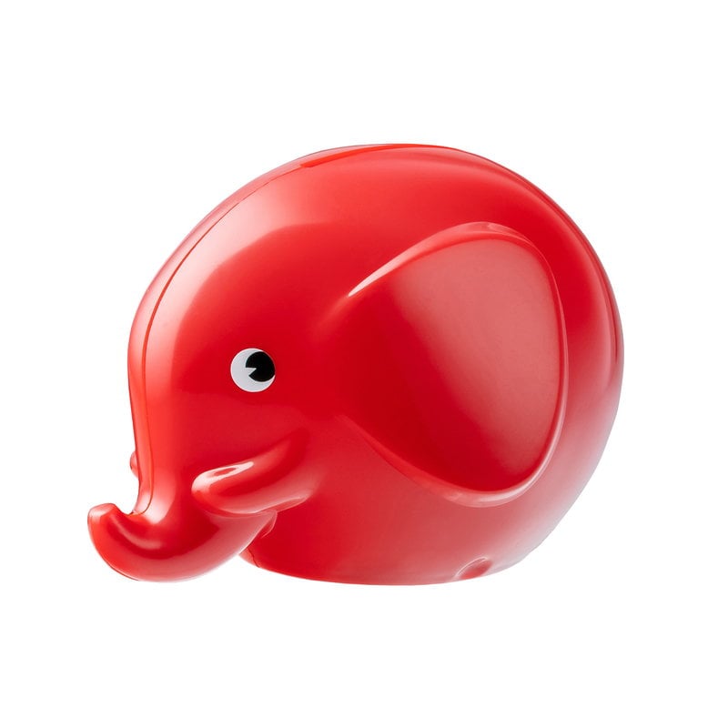 Medi Elephant moneybox by Palaset #red #