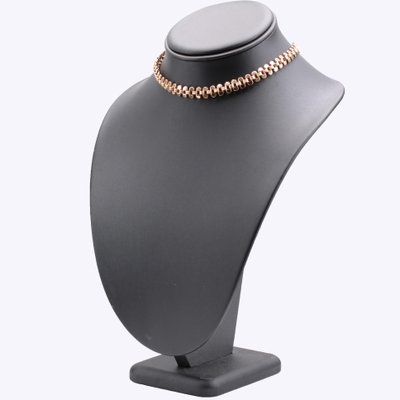 20th Century 18 Karat Rose Gold Choker Chain Necklace-OLU-1815860