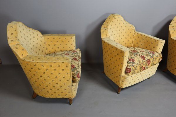 20th Century Armchairs, 1940s, Set of 3-WSV-1770464