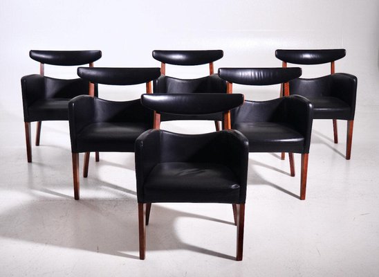 20th Century Armchairs, Set of 6-SA-1210653