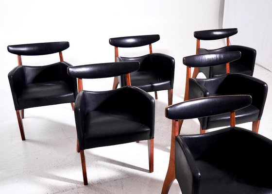 20th Century Armchairs, Set of 6-SA-1210653