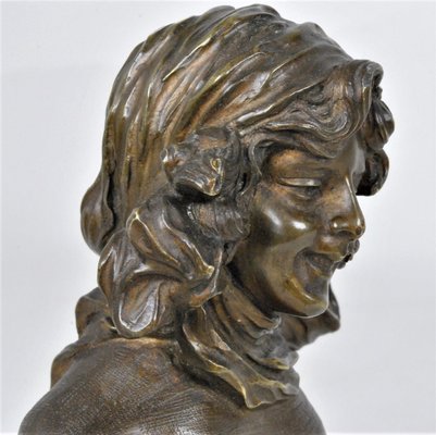 20th Century Art Nouveau Bronze by F Renard-SYQ-959896