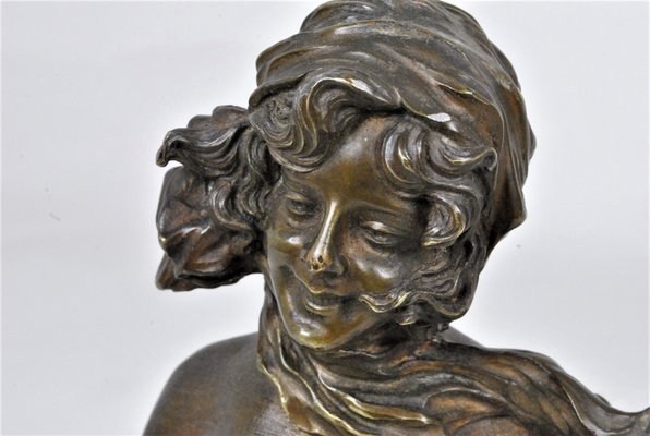 20th Century Art Nouveau Bronze by F Renard-SYQ-959896