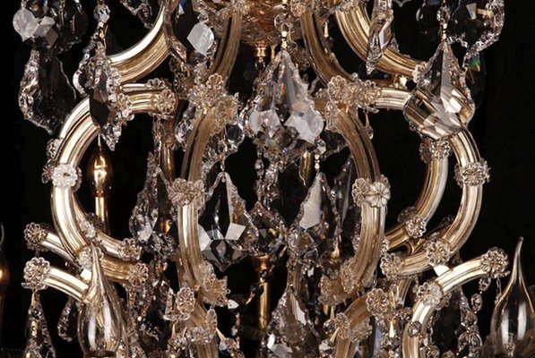 20th Century Baroque Ceiling Chandelier-FLW-1402300