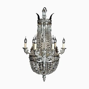 20th Century Biedermeier Basket Chandelier-FLW-1402344