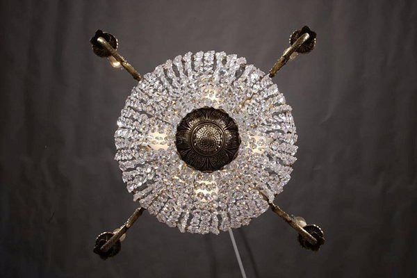 20th Century Biedermeier Style Basket Chandelier-FLW-1401806