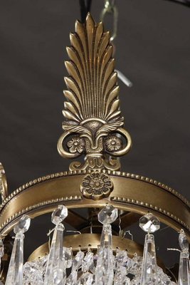 20th Century Biedermeier Style Basket Chandelier-FLW-1401806