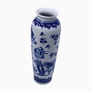 20th Century Blue & White Porcelain Vase, China-UR-1315552