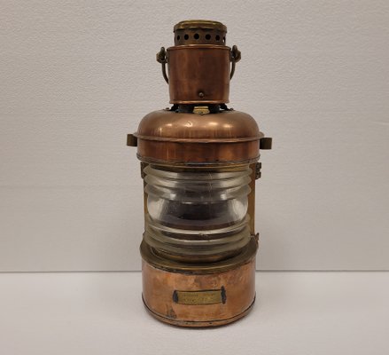 20th Century Boat Lantern from Ouvrard & Villars, Saint Ouen, France-NUC-1792315