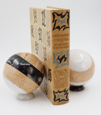 20th Century Bookend Balls, Set of 2-WFS-1323534