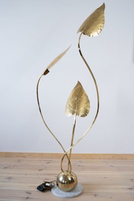 20th Century Brass Floor Lamp by Tommaso Barbi, 1970s-IXA-1787762