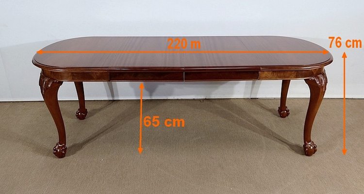 20th Century Chippendale Mahogany Table-RVK-1240062