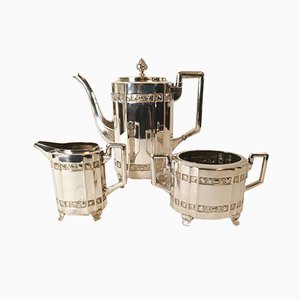 20th Century Coffee Set from Cg Hallberg, Set of 3-ELB-1054034