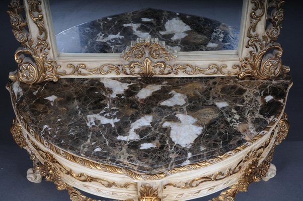 20th Century Console Mirror in Louis XV Style-FLW-1401766