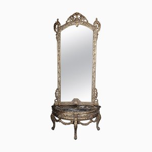 20th Century Console Mirror in Louis XV Style-FLW-1401767