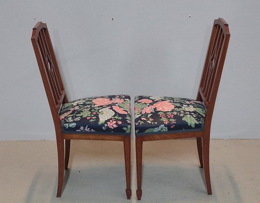 20th Century Dining Chairs in Mahogany, Set of 4-RVK-1318490