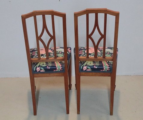 20th Century Dining Chairs in Mahogany, Set of 4-RVK-1318490