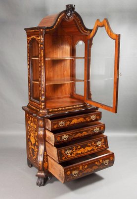 20th Century Dutch Baroque Style Display Cabinet-FLW-1401896