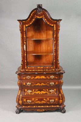 20th Century Dutch Baroque Style Display Cabinet-FLW-1401896