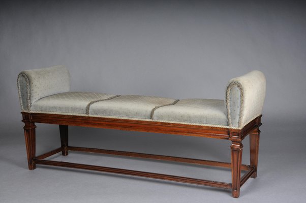 20th Century Empire Bench in Oak-FLW-1765789