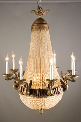 20th Century Empire Style Chandelier-FLW-1402057