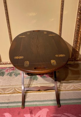 20th Century English Captains Coffee Table in Yew-FLW-1401981