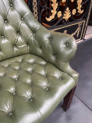 20th Century English Chesterfield Armchairs from Wade, Set of 4-FLW-1402054