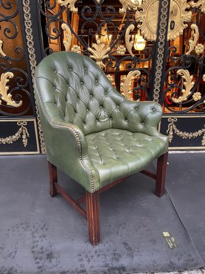 20th Century English Chesterfield Armchairs from Wade, Set of 4-FLW-1402054