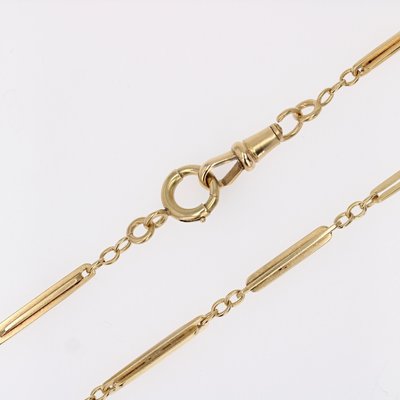 20th Century French 18 Karat Yellow Gold Watch Chain-OLU-2042364