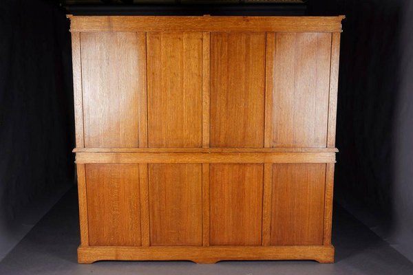 20th Century French Louis XIV Style Bibliotheque Bookcase Cabinet-FLW-1401824