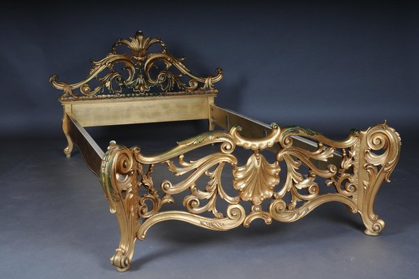 20th Century French Louis XV Style Bed Frame-FLW-1401739