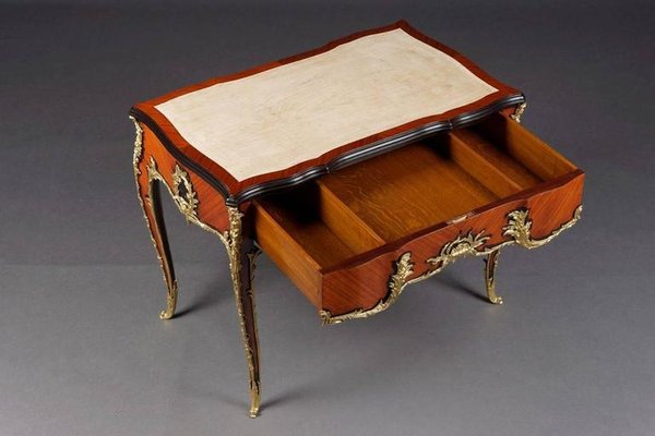 20th Century French Louis XV Style Bureau Plat or Desk in Style of Francois Linke-FLW-1401903