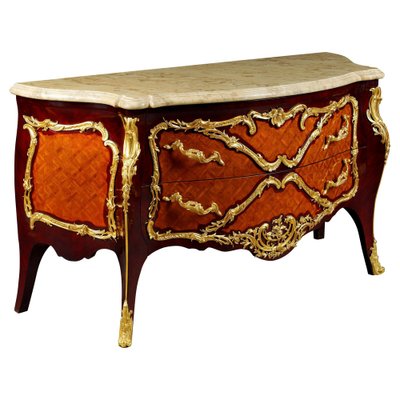 20th Century French Louis XV Style Kingwood Commode in Style of Francois Linke-FLW-1401801