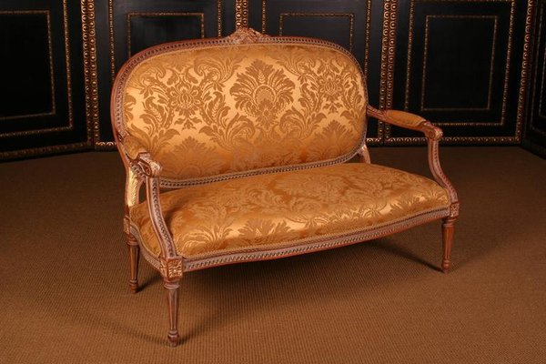 20th Century French Louis XVI Style Living Room Set, Set of 3-FLW-1402102