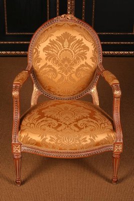 20th Century French Louis XVI Style Living Room Set, Set of 3-FLW-1402102