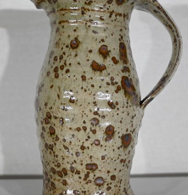 20th Century Glazed Stoneware Pitcher by G. Tiffoche-RVK-1420324