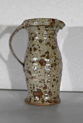 20th Century Glazed Stoneware Pitcher by G. Tiffoche-RVK-1420324