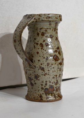 20th Century Glazed Stoneware Pitcher by G. Tiffoche-RVK-1420324